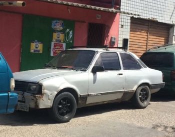 Polícia Civil diz que o veículo Chevette foi usado no crime (Foto: Divulgação/Polícia Civil)
