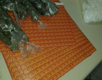 Entregas eram feitas em domicílio pelo traficante. (Foto: Leopoldo Karam/RPC)