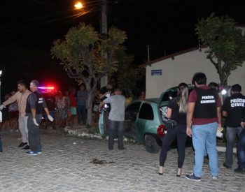 Túlio Matheus foi morto dentro de carro — Foto: Marcelino Neto/O Câmera.