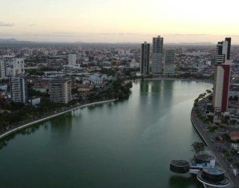 Açude Velho em Campina Grande — Foto: Reprodução/TV Cabo Branco