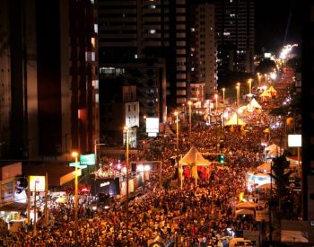 Muriçocas do Miramar desfilam a Folia de Rua 2024 nesta quarta-feira (7) — Foto: divulgação/Muriçocas do Miramar