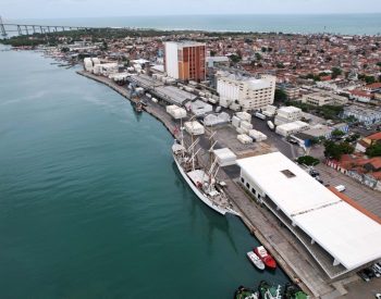 Porto de Natal, no bairro Ribeira (Arquivo) — Foto: Sandro Menezes/governo do RN