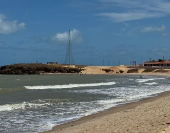Orla da praia de Touros, RN — Foto: Sérgio Henrique Santos/Inter TV