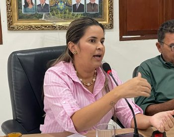 Vereadora Juliana Sampaio – (REPUBLICANOS). Foto — ©Assessoria.