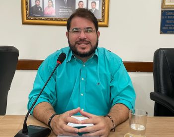 Presidente da Câmara, vereador Ozires Neto – (PP). Foto — ©Assessoria.