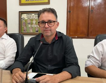 Vereador Jarbas de Dito – (REPUBLICANOS). Foto — ©Assessoria.