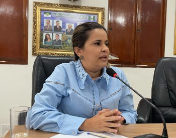 Vereadora Juliana Sampaio – (REPUBLICANOS). Foto — ©Assessoria.