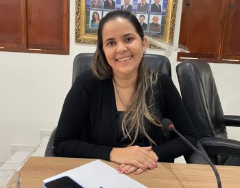 Vereadora Juliana Sampaio – (REPUBLICANOS). Foto — ©Assessoria.