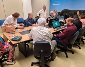 Reunião que definiu acordo entre professores e UFRN — Foto: Divulgação