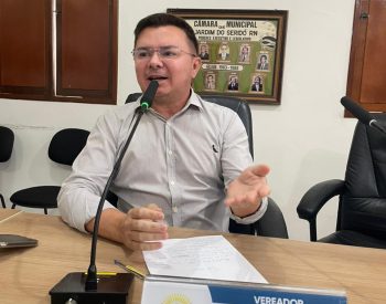 Vereador Emerson da Saúde – (REPUBLICANOS). Foto — ©Assessoria.