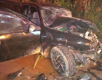 Pai, filho e avó morrem em batida entre dois carros no Sertão da Paraíba — Foto: Reprodução / Polícia Militar da Paraíba