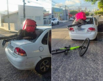 Ciclista ficou 