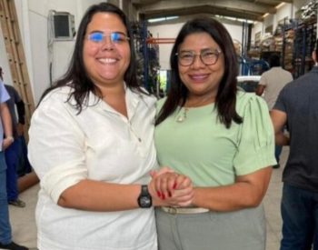 Renata, secretária de Serviços Urbanos de Parnamirim, é filha da Professora Nilda, prefeita da cidade — Foto: Divulgação