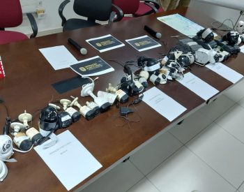 Mais de 70 câmeras de monitoramento usadas por facções na Grande João Pessoa são apreendidas — Foto: Antônio Vieira / TV Cabo Branco