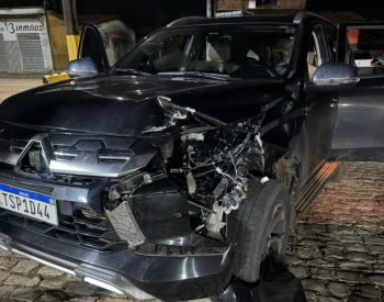 Apesar do susto, os danos foram materiais. Não houve feridos — Foto: Reprodução