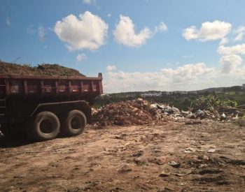 Descarte irregular em João Pessoa — Foto: Reprodução Prefeitura de João Pessoa.