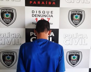 Suspeito estava de folga de supermercado e no mesmo dia realizou assalto com morte, em João Pessoa — Foto: Polícia Civil da Paraíba