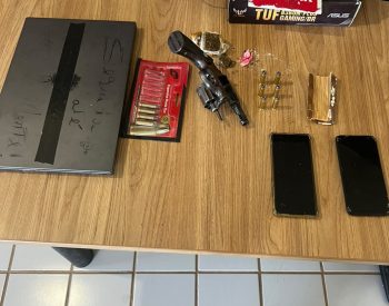 Professor é preso suspeito de tentar entrar em escola armado e ameaçar diretora, no Sertão da Paraíba — Foto: Polícia Militar da Paraíba