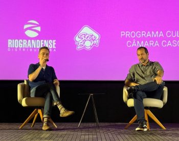 Ação Leitura 2026 abre programação com bate-papo com Nando Reis em Natal — Foto: Fernanda Zauli / g1