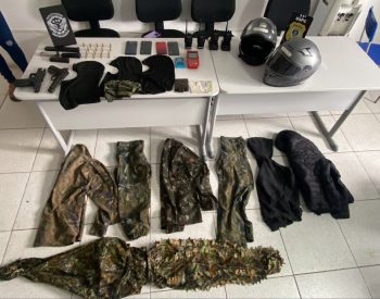 Quatro suspeitos de integrar facção criminosa do Rio de Janeiro são presos em operação na PB — Foto: Reprodução / Polícia Civil da Paraíba
