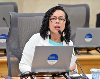 Deputada estadual Divaneide Basílio (PT). Foto — ©João Gilberto.